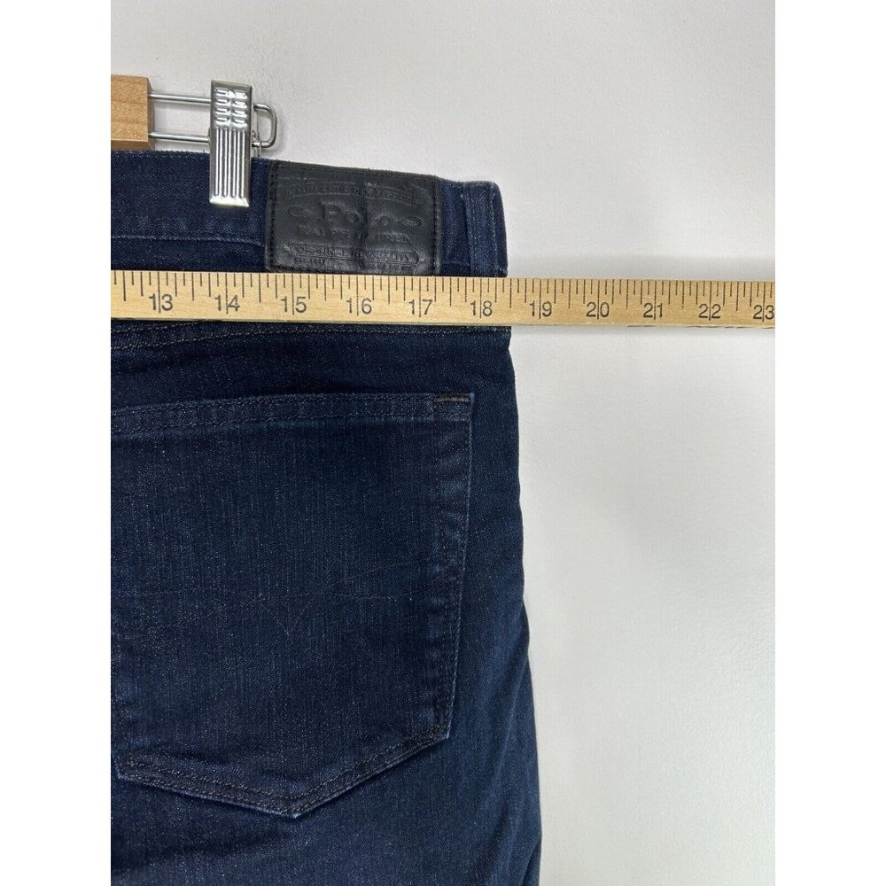 Polo by Ralph Lauren Men's Slim Jeans - Dark Blue - Picture 8 of 15